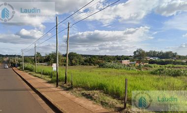 En venta 3 hectareas ideal para desarrollo de loteo en Itaembe Mini sobre Av Jaureche