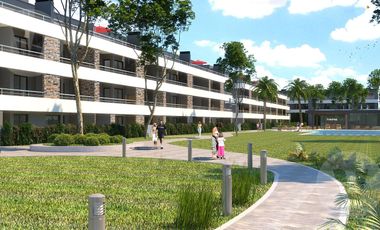 Departamento 2 amb en venta con jardin - Canning, Complejo Ayres del Sur