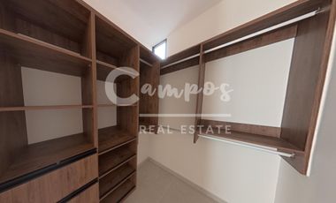 Casa de dos pisos y 3 recamaras en privada residencial en Tixcacal, Merida  Entrega inmediata