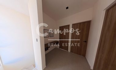 Casa de dos pisos y 2 recamaras en privada residencial en Tixcacal, Merida  Entrega inmediata