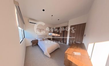 Casa de dos pisos y 2 recamaras en privada residencial en Tixcacal, Merida  Entrega inmediata