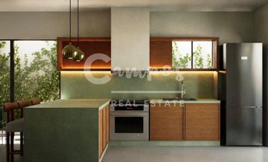 Casa de un piso y 2 recamaras en Zona Conkal  Preventa enero 2027