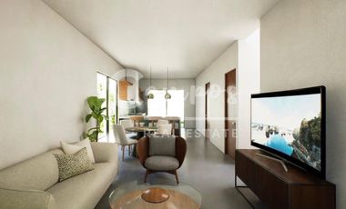 Casa de un piso y 2 recamaras en Zona Conkal  Preventa enero 2027