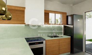 Casa de un piso y 2 recamaras en Zona Conkal  Preventa enero 2027