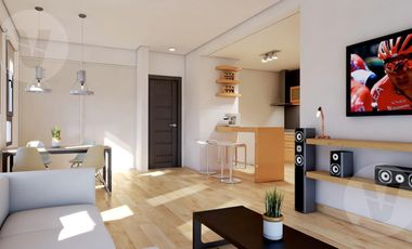 Departamento 2 amb en venta con balcón y terraza - Canning, Complejo Ayres del Sur