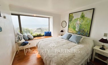 Casa con vista panoramica al mar