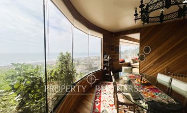 Casa con vista panoramica al mar