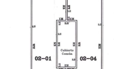 Departamento de 2 ambientes con balcón y cochera en venta en San Fernando