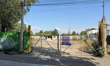 Renta Terreno Comercial en Cuautitlán Izcalli