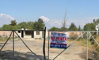Renta Terreno Comercial en Cuautitlán Izcalli