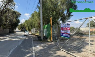 Renta Terreno Comercial en Cuautitlán Izcalli