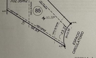 VENTA LOTE 85 - Los Cardos - PILAR
