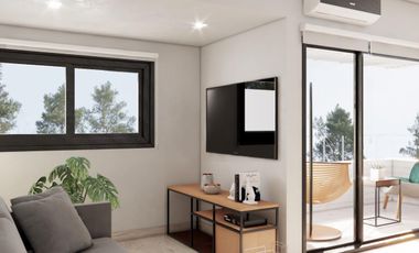 Venta departamento monoambiente Ciudadela balcon