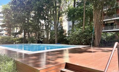 Departamento en  torre, alquiler sin muebles 4 ambientes con cochera