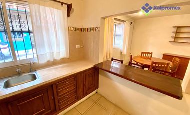 Xalapa Casa en Renta Amueblada de un piso Fracc Paraíso