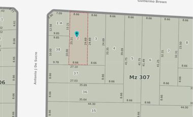 Terreno en venta en Morón, Morán