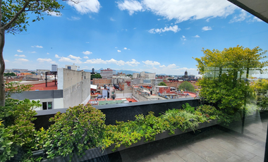 1 recamara 35m2 con balcon y amenidades en el centro CDMX