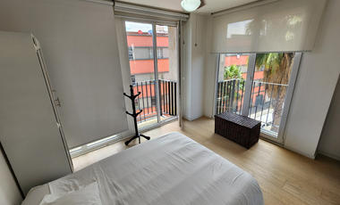 1 recamara 35m2 con balcon y amenidades en el centro CDMX