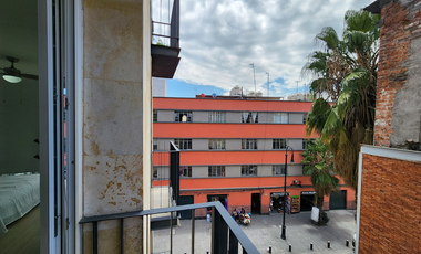 1 recamara 35m2 con balcon y amenidades en el centro CDMX