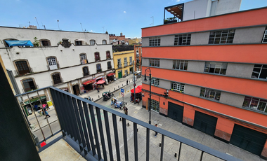 1 recamara 35m2 con balcon y amenidades en el centro CDMX