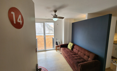 1 recamara 35m2 con balcon y amenidades en el centro CDMX