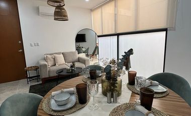 Departamento en venta equipado y amueblado Tiara 36, Temozón Norte