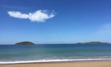 VENTA TERRENO A PIE DE PLAYA ZONA CHAMELA JALISCO