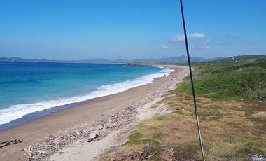 VENTA TERRENO A PIE DE PLAYA ZONA CHAMELA JALISCO