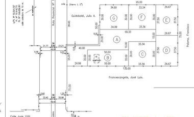Lote de Terreno Barrio Perez - Los Bagales