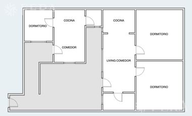 Venta PH 5 ambientes con patio en Monte Chingolo