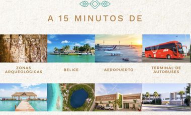 Terreno Residencial Bacalar, 360m2 con Seguridad, Kids club, Áreas Deportivas
