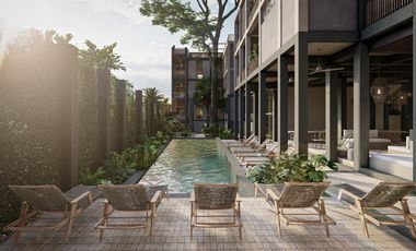 Departamento en Playa del Carmen 1 recamara con alberca en rooftop