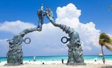 Departamento en Playa del Carmen 1 recamara con alberca en rooftop