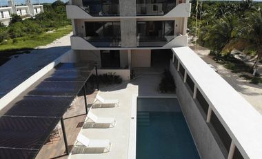 DEPARTAMENTO MONTEJO BEACH EN VENTA, UBICADO EN LAS PLAYAS DE  SAN BENITO, YUC.