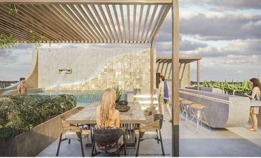 DEPARTAMENTO MONTEJO BEACH EN VENTA, UBICADO EN LAS PLAYAS DE  SAN BENITO, YUC.