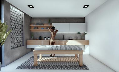 DEPARTAMENTO DE 2 HABITACIONES EN BACALAR EN VENTA CON GYM SPA Y ALBERCA