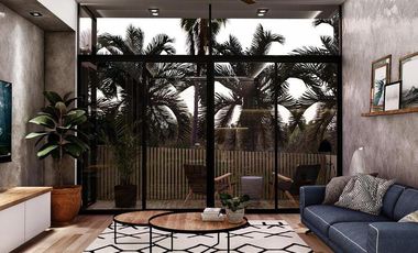 DEPARTAMENTO DE 2 HABITACIONES EN BACALAR EN VENTA CON GYM SPA Y ALBERCA