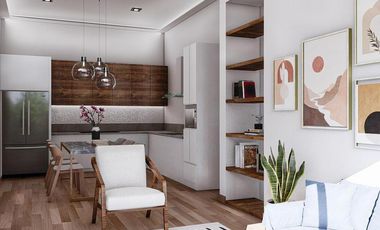 DEPARTAMENTO DE 2 HABITACIONES EN BACALAR EN VENTA CON GYM SPA Y ALBERCA