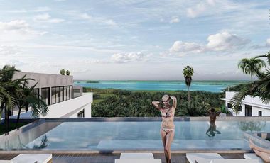 DEPARTAMENTO DE 2 HABITACIONES EN BACALAR EN VENTA CON GYM SPA Y ALBERCA