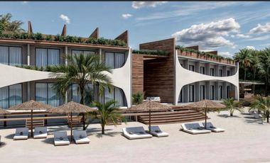 Departamento en Mahahual exclusivo frente al mar en la Costa Maya, que ofrece la oportunidad única