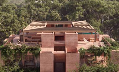 Penthouse en venta Bacalar de 3 habitaciones | acceso directo a la laguna| Rooftop y alberca privada