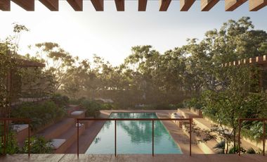 Penthouse en venta Bacalar de 3 habitaciones | acceso directo a la laguna| Rooftop y alberca privada