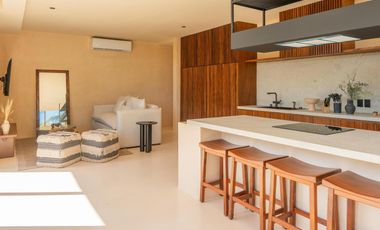 Penthouse en venta Bacalar de 1 habitación| acceso directo a la laguna| Rooftop y alberca privada