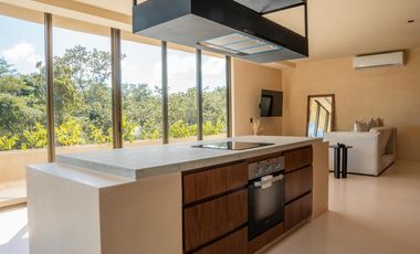 Penthouse en venta Bacalar de 1 habitación| acceso directo a la laguna| Rooftop y alberca privada