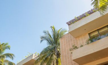 Penthouse en venta Bacalar de 1 habitación| acceso directo a la laguna| Rooftop y alberca privada