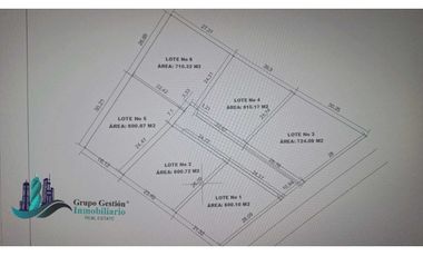 TERRENO EN VENTA – BRISAS DEL NORTE: 600M - 724M2: B/. 55 m2