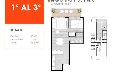 VENTA - MONOAMBIENTE C/BALCÓN - POZO - BELGRANO