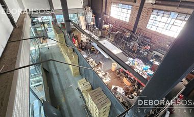 Venta de lote 1096 m2 con galpón, oficinas, vivienda, parque, quincho y piscina