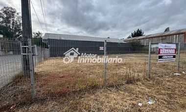 Parcela en arriendo de 665m2 Padre las Casas