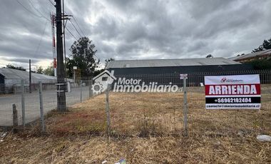 Parcela en arriendo de 665m2 Padre las Casas